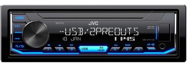 Магнітола JVC KD-X176 - фото 1