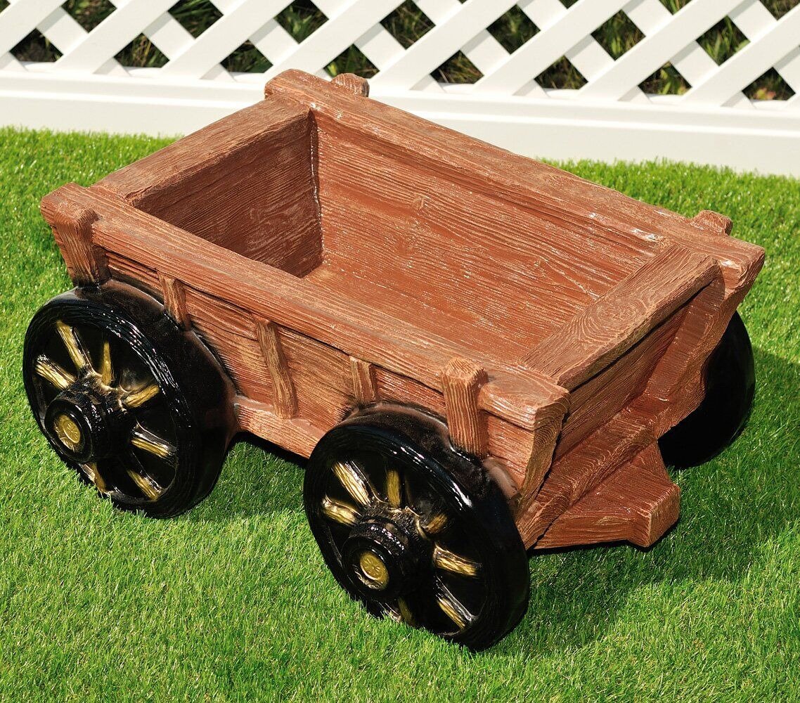 Подставка для цветов Телега средняя (4.0931.de) - фото 3 Подставка для цветов Телега средняя (4.0931.de) - фото 3