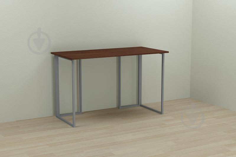 Компьютерный стол Ferrum-decor Ханна 75x120x70 серый ДСП Венге 16мм