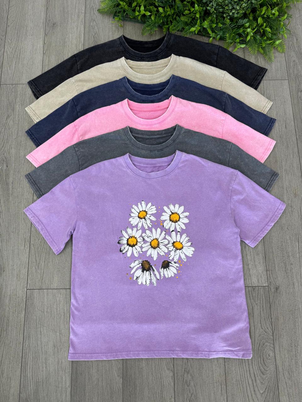 Футболка женская OS Розовый (#27003-02) - фото 2