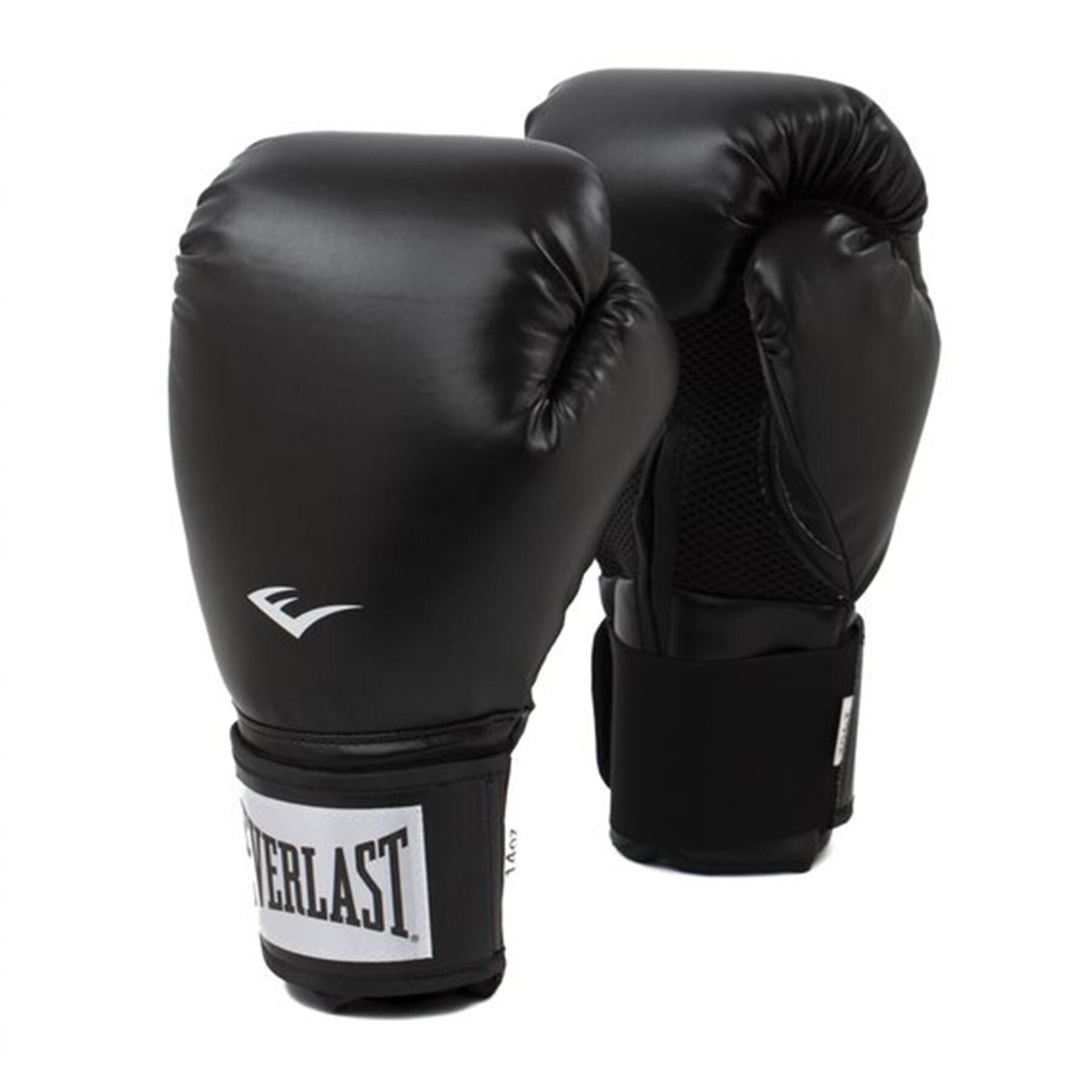 Боксерські рукавички Everlast PROSTYLE 2 BOXING GLOVES 10 унцій Чорний