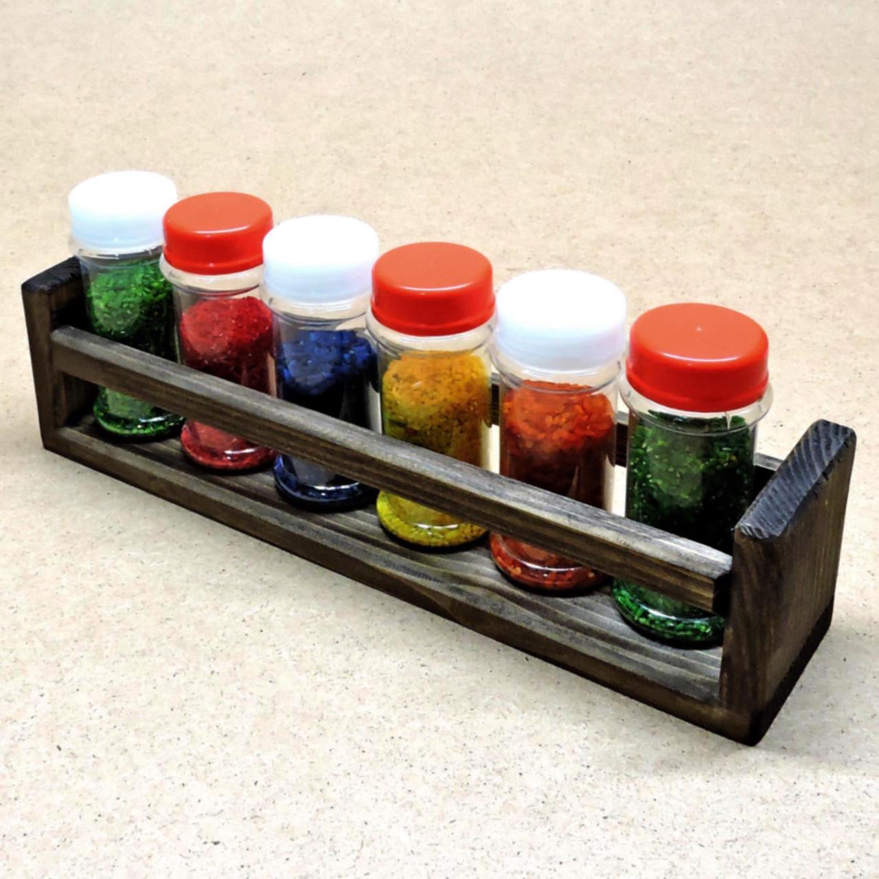 Органайзер для специй из дерева Чили 30 Мокко (СПЦ-000210)