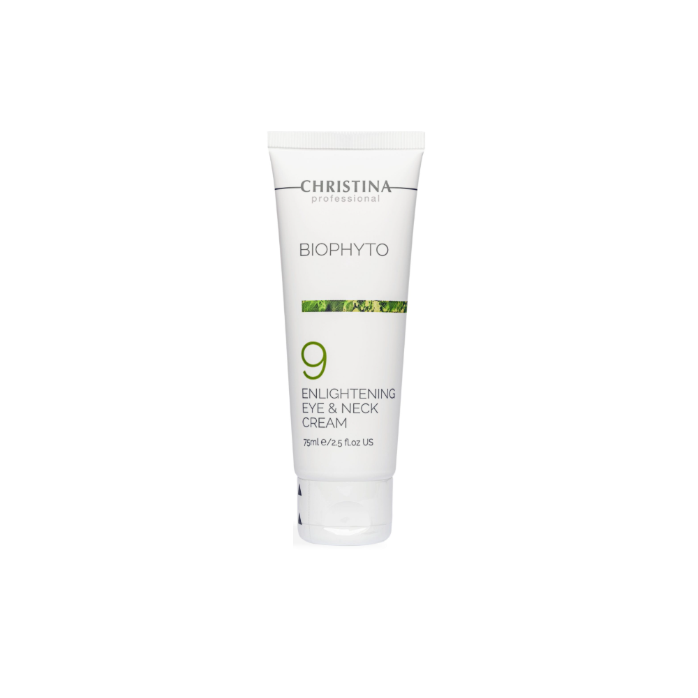 Освітлювальний крем для шкіри навколо очей та шиї CHRISTINA Bio Phyto Enlightening Eye & Neck Cream 75 мл Освітлювальний крем для шкіри навколо очей та шиї CHRISTINA Bio Phyto Enlightening Eye & Neck Cream 75 мл