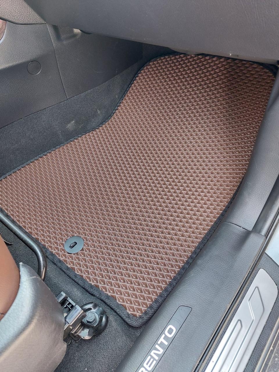 Автокилимки в салон EVA для Kia Sorento АКП 5 місць 2012 (1465703720)