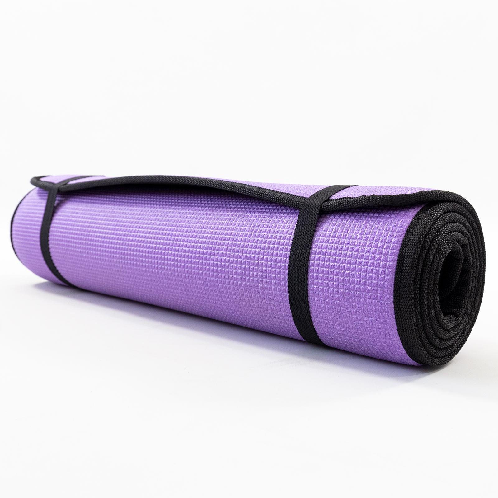 Коврик для йоги и фитнеса EVA Osport Yoga Pro/8 мм Черно-фиолетовый (OF-0275) - фото 7 Коврик для йоги и фитнеса EVA Osport Yoga Pro/8 мм Черно-фиолетовый (OF-0275) - фото 7