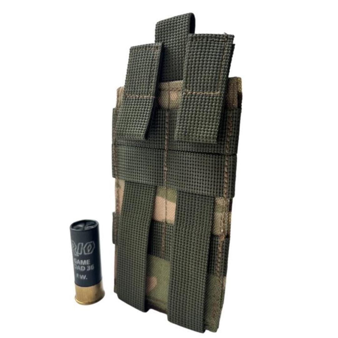 Патронташ на Molle Ranger для патронів 12 калібру 6 шт. Cordura 1050 Multicam (TTX3762) - фото 4