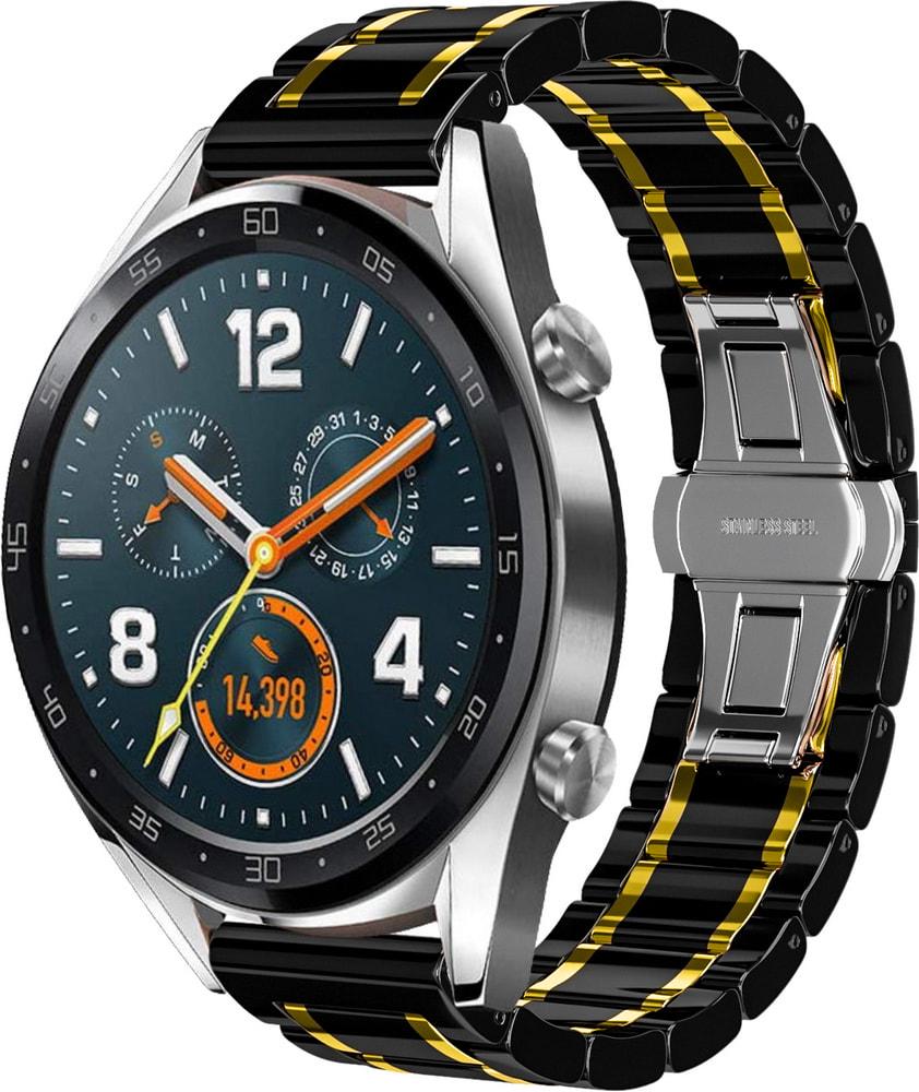 Ремешок керамический Ceramo для Huawei Watch GT Black/Gold (28699-02) Ремешок керамический Ceramo для Huawei Watch GT Black/Gold (28699-02)