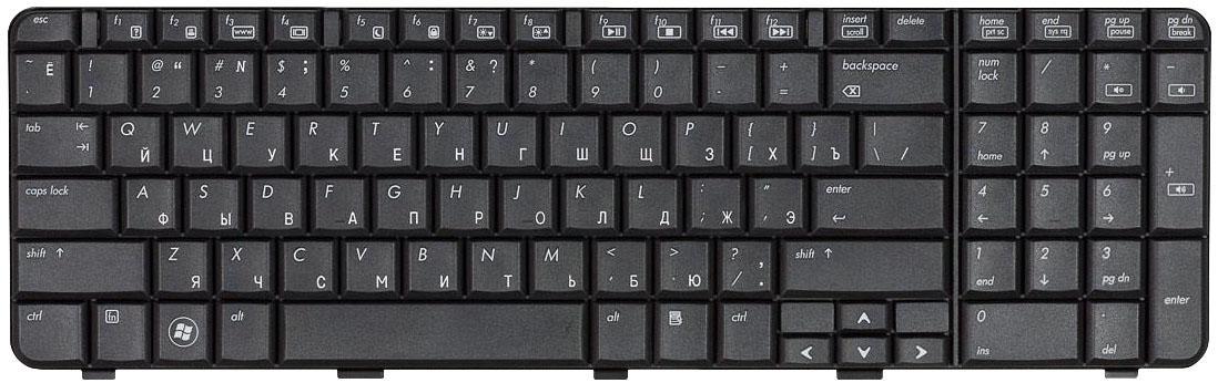 Клавиатура для ноутбука HP Pavilion G71 Black