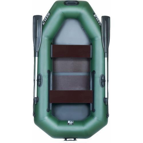 Надувная лодка Ладья ЛТ-250АЕС ПВХ 2-х местная/гребная/реечное дно