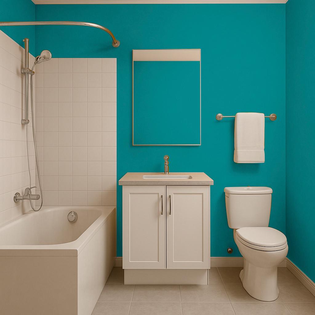 Фарба для вологих приміщень Skyline 3050-B40G силіконова 5 л Мохріс (2589082063) - фото 4