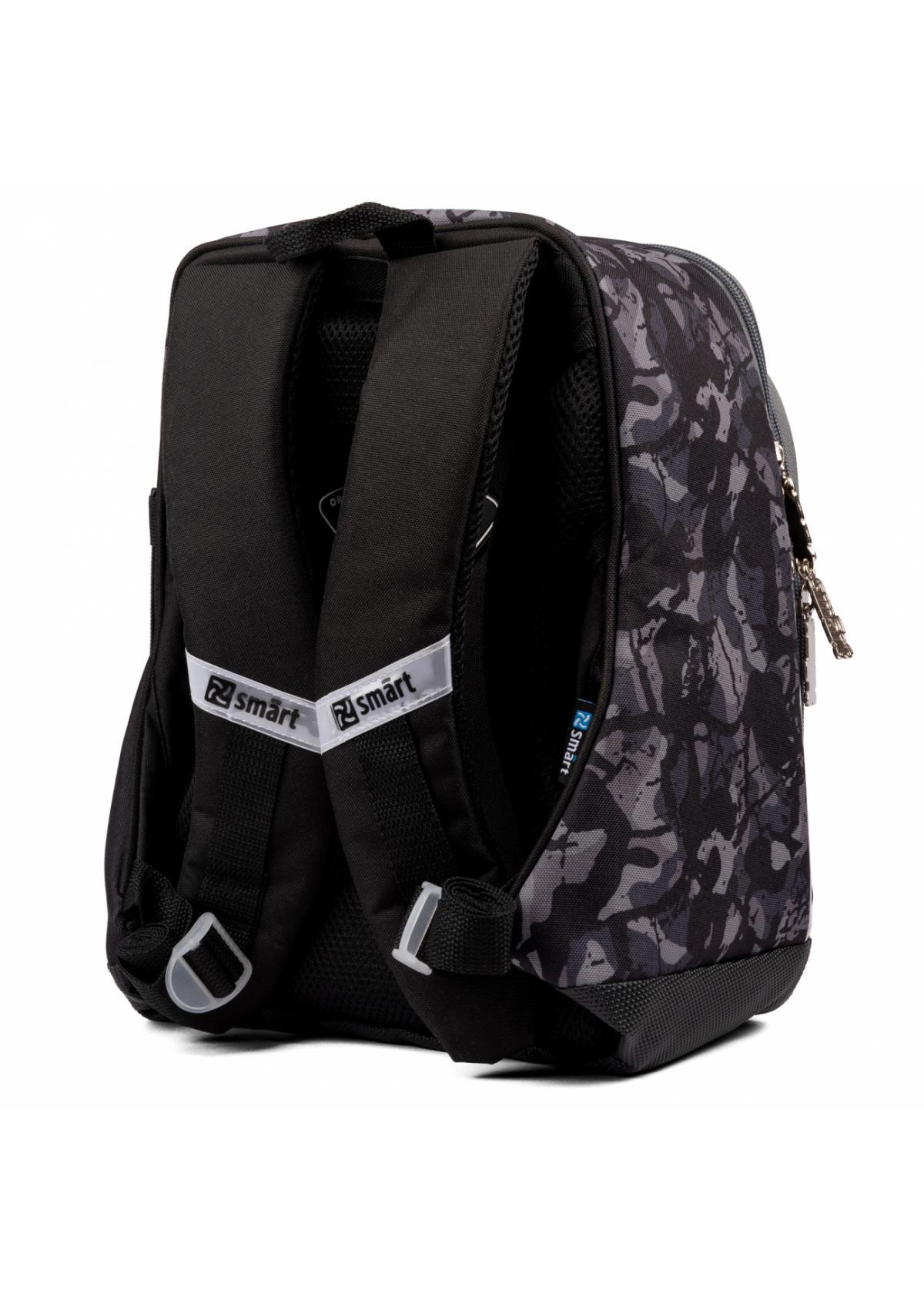 Рюкзак шкільний Smart H-55 Monster Truck Черный (558026) - фото 2 Рюкзак шкільний Smart H-55 Monster Truck Черный (558026) - фото 2