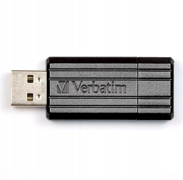 Флешка Verbatim PinStripe USB 32GB Black (3021)