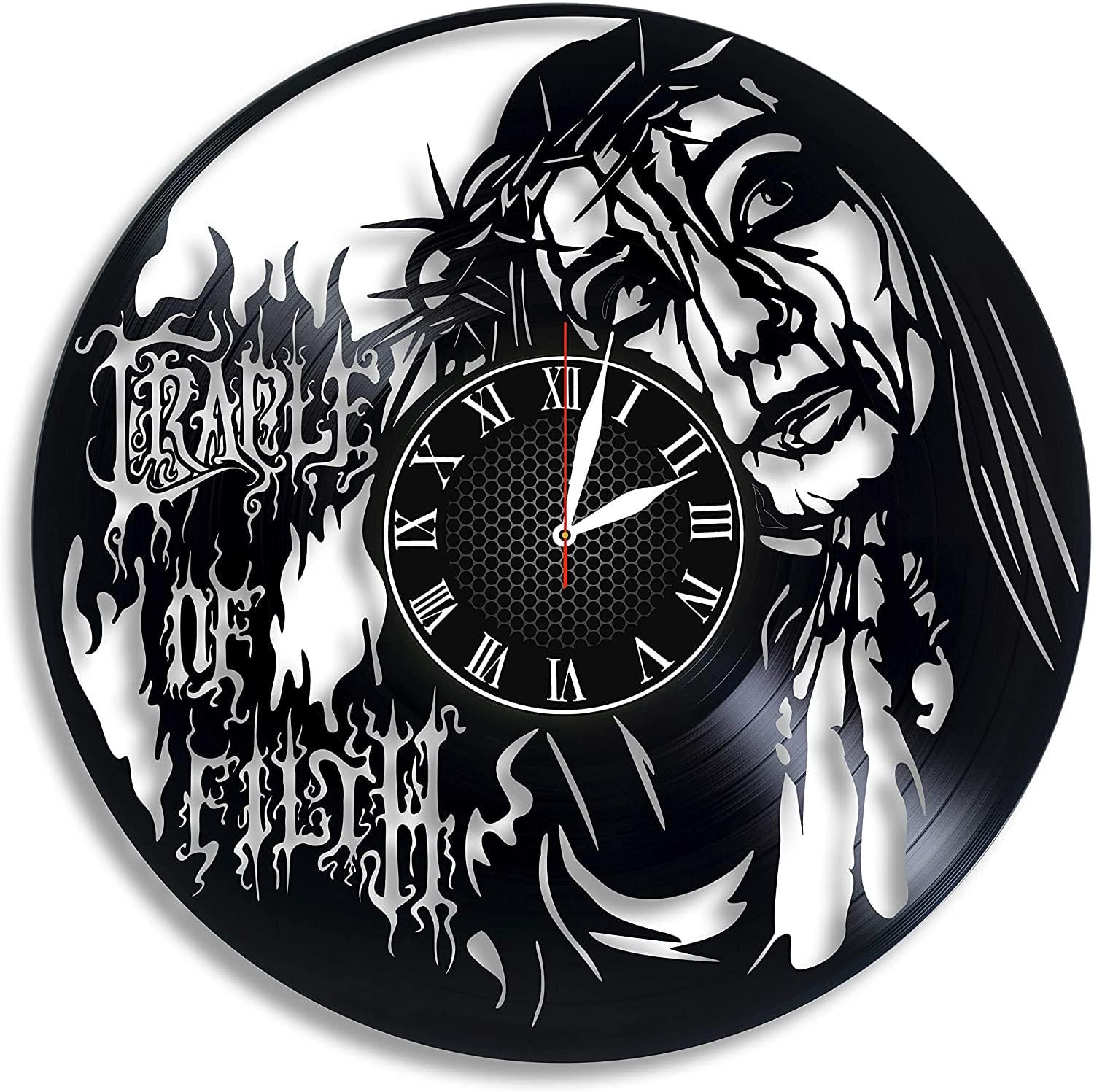 Часы настенные Cradle of Filth 2950 из виниловой пластинки