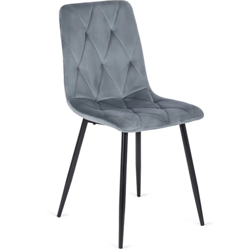 Кухонное кресло Piado велюр Серый (32377468)