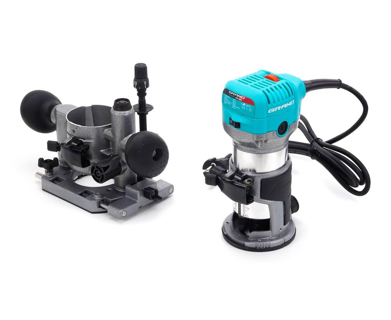 Фрезер электрический Grand МФ-980 2 базы (1244)