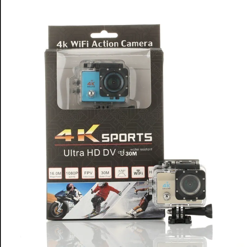 Экшн-камера 4K Sports Ultra HD Wi-Fi 16 Mp (0000000054) - фото 6