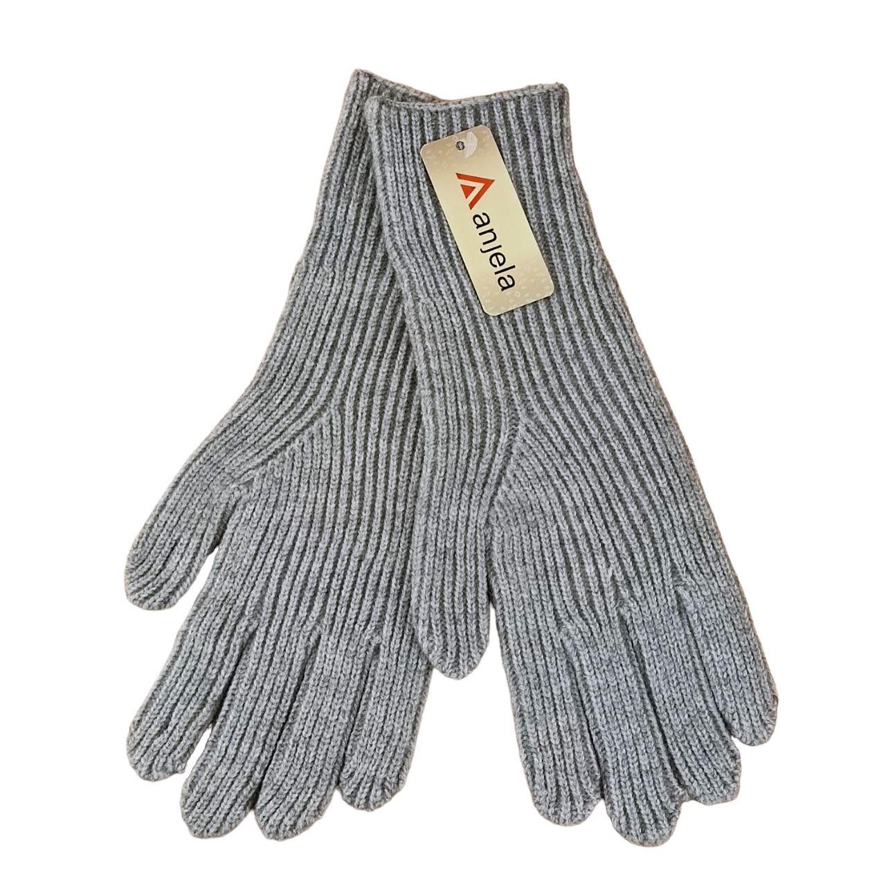 Рукавички жіночі з діркою для пальця подовжені S-L Сірий (47156) Рукавички жіночі з діркою для пальця подовжені S-L Сірий (47156)