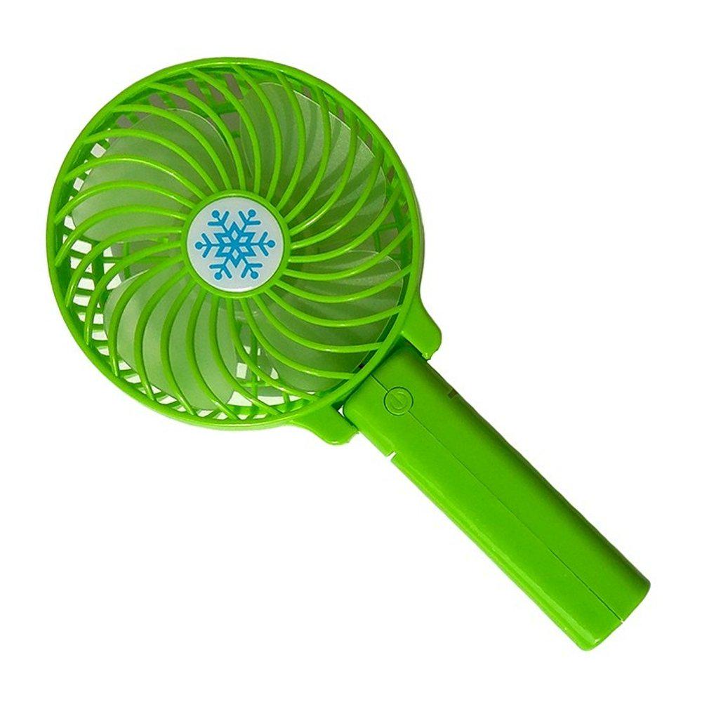 Вентилятор портативний настільний Handy Mini Fan 18650 Зелений (200714)