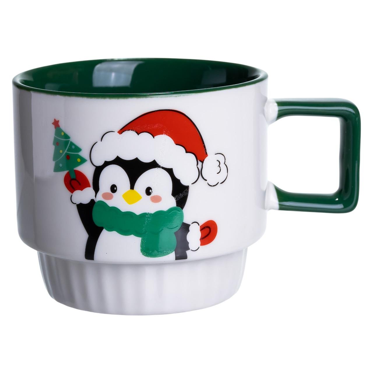 Чашка порцелянова Пінгвін Гантер 400 мл (FM-CS-50P) - фото 2 Чашка порцелянова Пінгвін Гантер 400 мл (FM-CS-50P) - фото 2