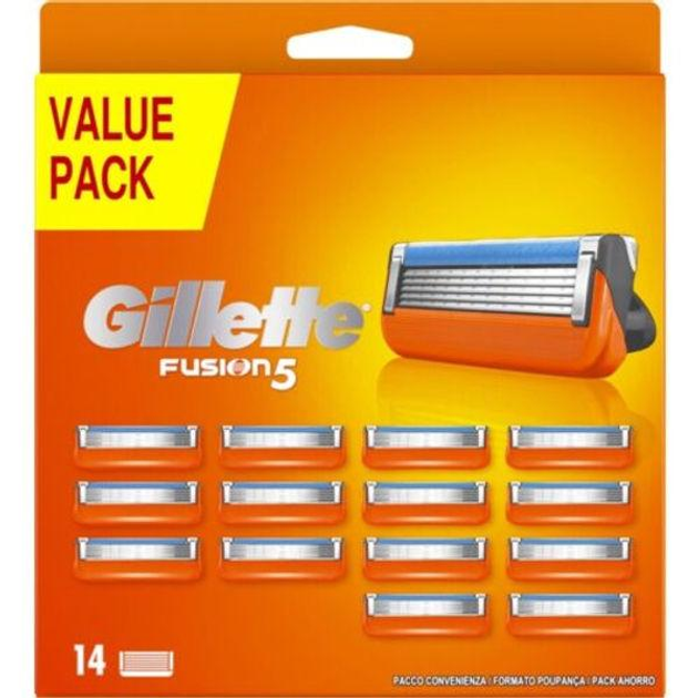 Змінні для гоління Gillette fusion 5 14 шт. (26851683)