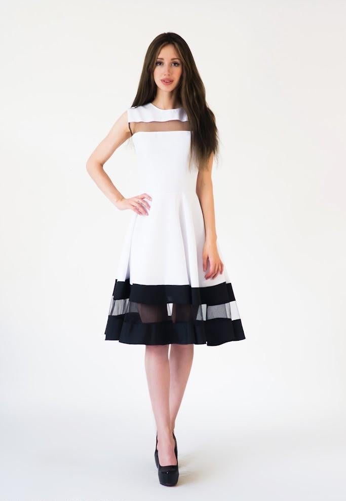 Сукня Podium Stefani 21331-WHITE XXL Білий