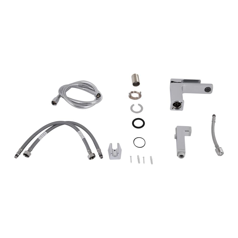 Смеситель для раковины Q-tap Gemini с гигиеническим душем Хром (QTGEM272CRM45689) - фото 7 Смеситель для раковины Q-tap Gemini с гигиеническим душем Хром (QTGEM272CRM45689) - фото 7