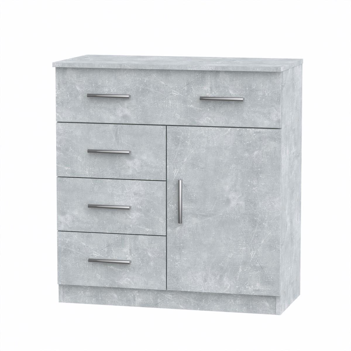 Комод Компаніт 1 3 1 80х39х85 см Бетон (16949)