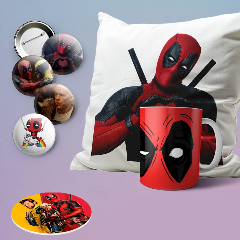 Подарочный набор бокс Deadpool Дэдпул и Единорог Росомаха (305) Подарочный набор бокс Deadpool Дэдпул и Единорог Росомаха (305)