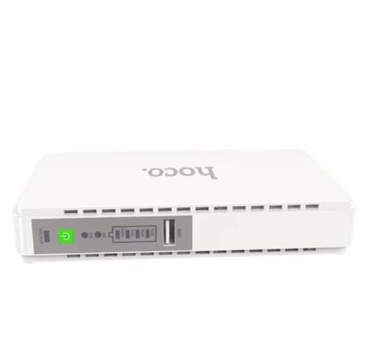 Повербанк для роутерів Hoco DB25 + Smart Mini UPS 5V-9V-12V 8800mAh Білий (12269588) - фото 2