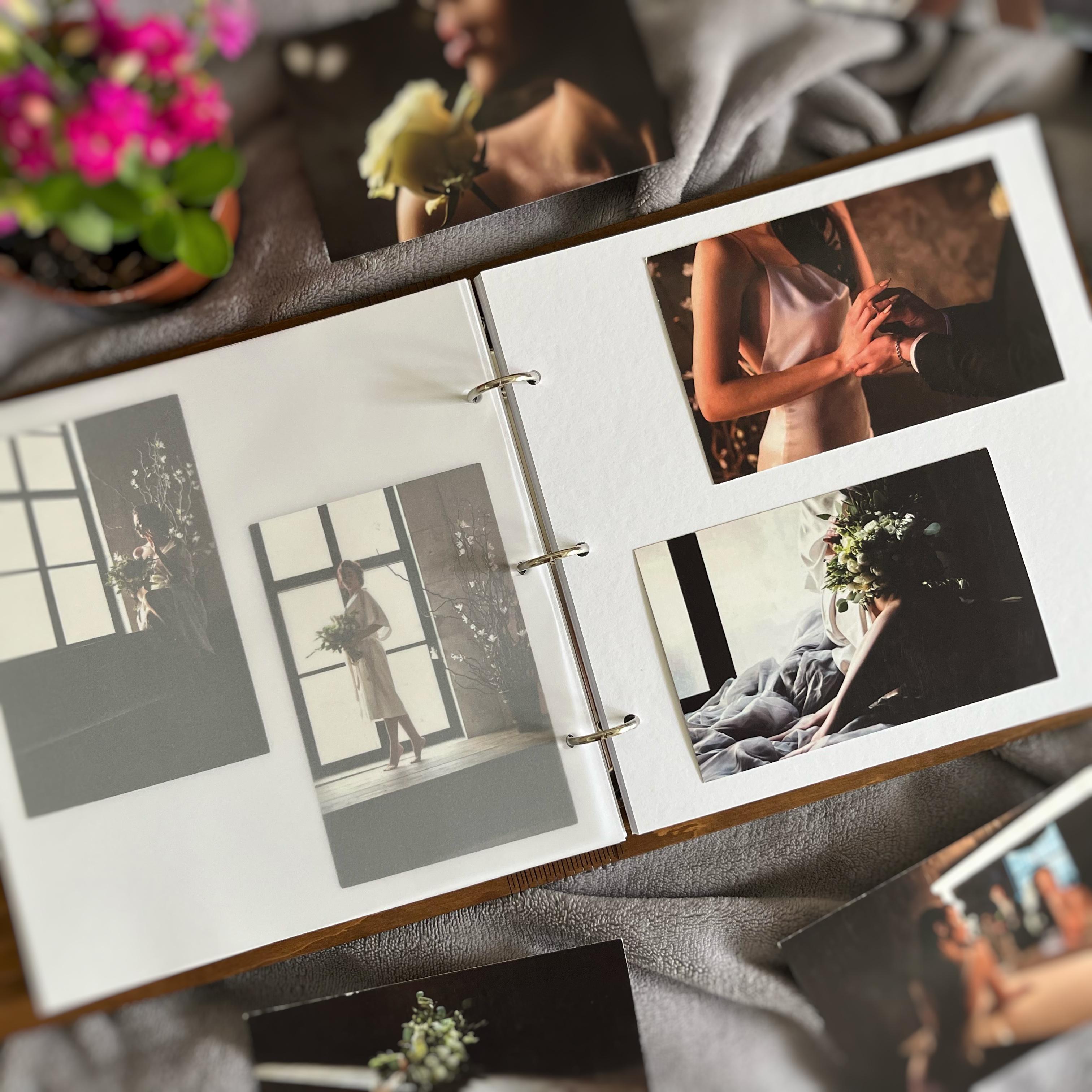 Фотоальбом з дерева "Альбом для теплих спогадів" - фото 4