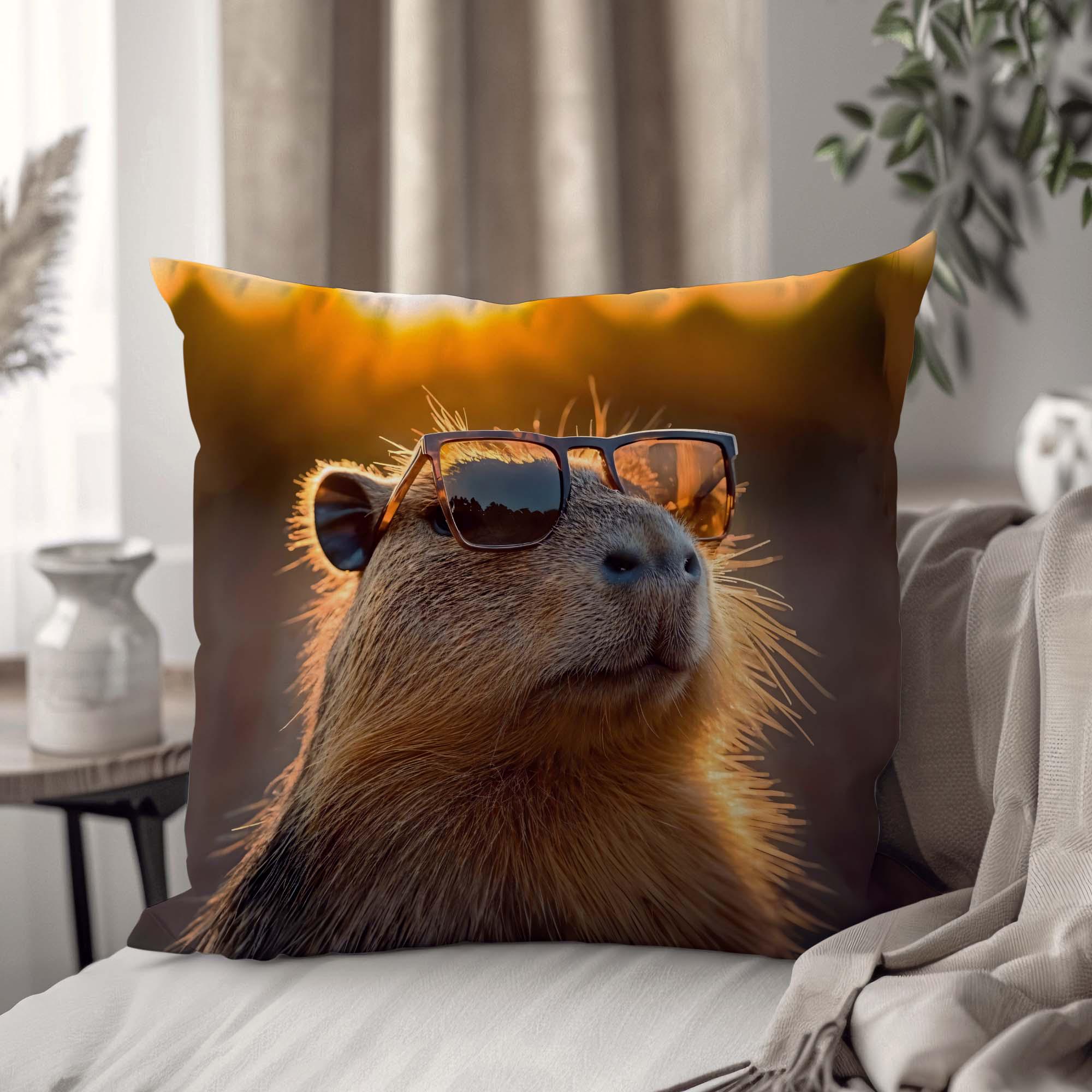 Подушка інтер’єрна "Капібара" 33х33 см (1310533UA)