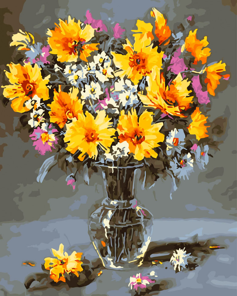 Картина по номерам Brushme Лофт натюрморт (GX26019)