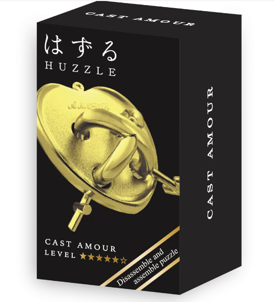 Головоломка для дорослих HUZZLE Hanayama Amour Gold 5 рівень (515182)
