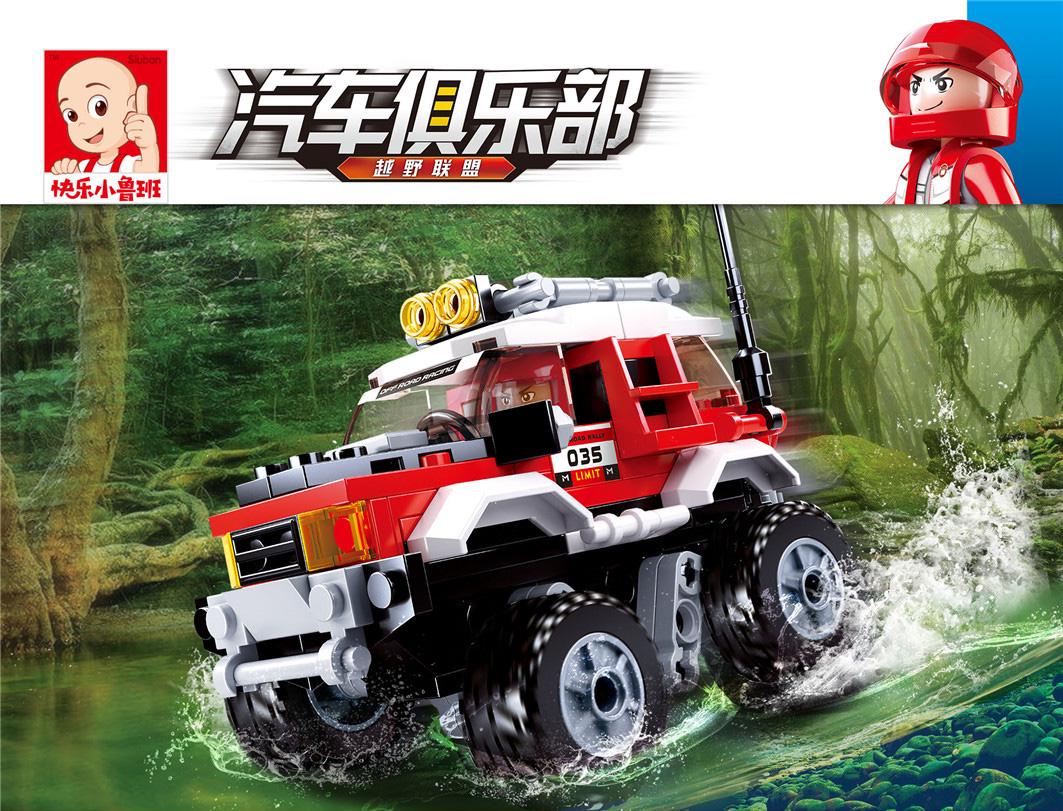 Конструктор Sluban M38-B0663B Внедорожник 145 деталей 1 фигурка (M38-B0663B)