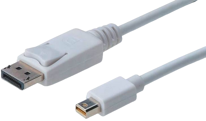 Кабель Digitus miniDisplayPort to DisplayPort AM/AM 2 м White