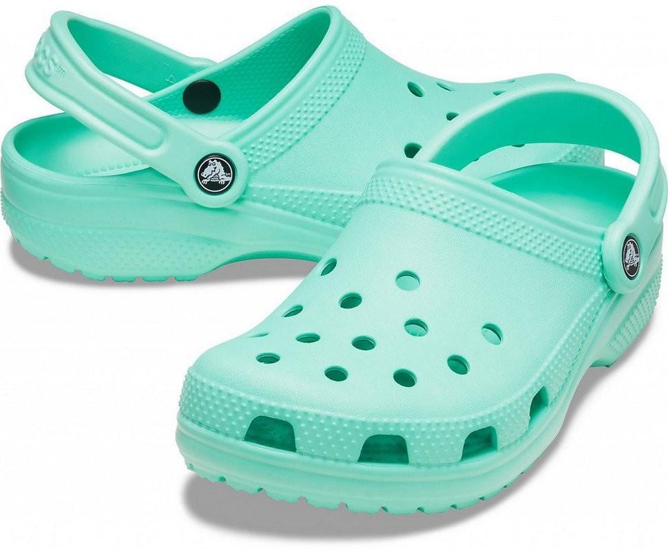 Сабо жіночі Crocs Classic Clog р. 36-37 М'ятний (20079)