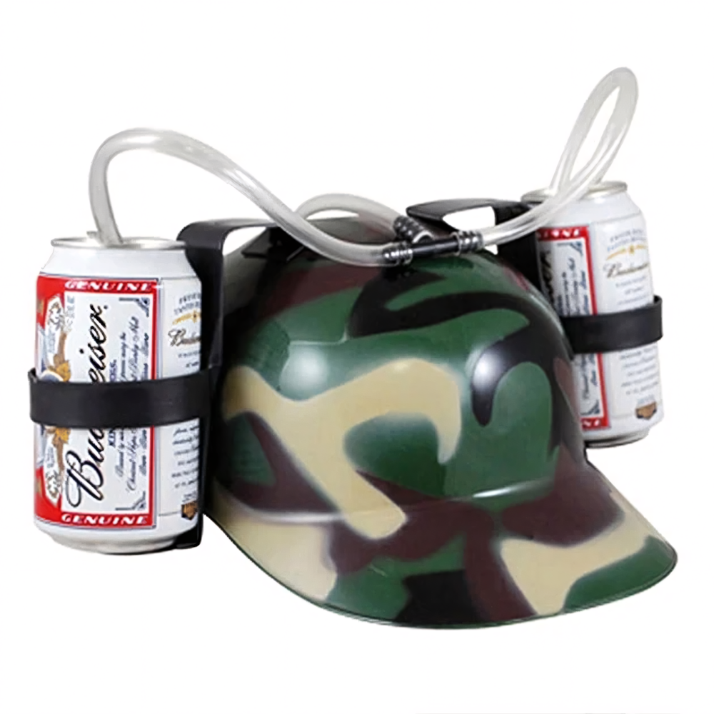 Каска для пива с трубочками и подставками под банки 27x18x12 см Камуфляж - фото 11 Каска для пива с трубочками и подставками под банки 27x18x12 см Камуфляж - фото 11