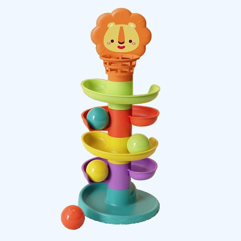 Игрушка Huanger веселые шарики 5-этажный спуск 42 см Разноцветный