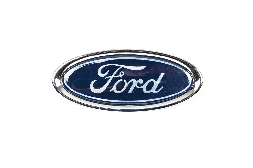 Эмблема передняя Davs Auto для Ford Fiesta 2008-2017 гг. алюминий Синий