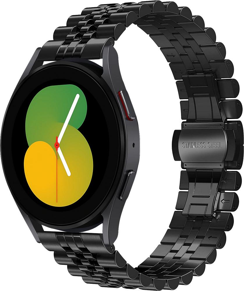Браслет металлический Stech для Galaxy Watch 5 40 мм Black (29568-2B)