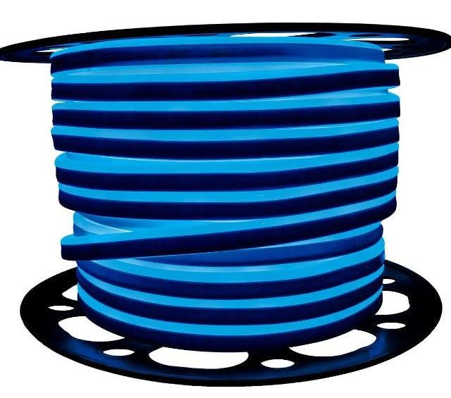 Неон гибкий 16х8 мм 220 В 1 м Синий (112127)