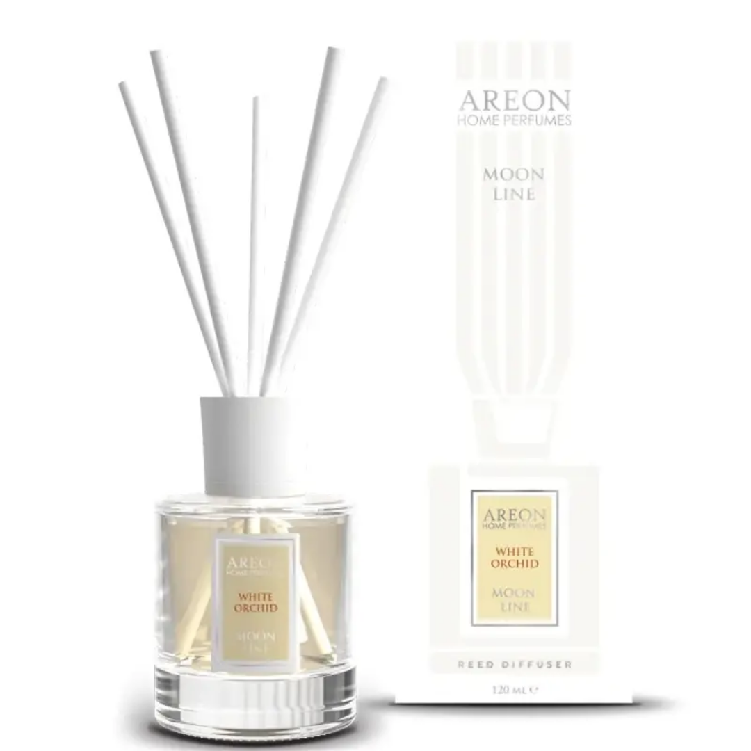 Аромадиффузор Areon Home Perfumes Moon Line White Orchid 120 мл - фото 1 Аромадиффузор Areon Home Perfumes Moon Line White Orchid 120 мл - фото 1