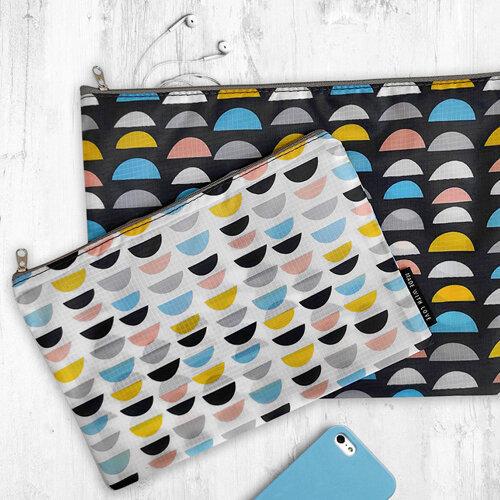 Комплект косметичок Presentville Double Кольорові половинки 2 шт. (K2D_21M019_SE) - фото 2 Комплект косметичок Presentville Double Кольорові половинки 2 шт. (K2D_21M019_SE) - фото 2