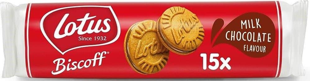 Печенье Lotus Biscoff Sandwich Biscuits Milk Chocolate Flavour 150 г (2470715174) Печенье Lotus Biscoff Sandwich Biscuits Milk Chocolate Flavour 150 г (2470715174)