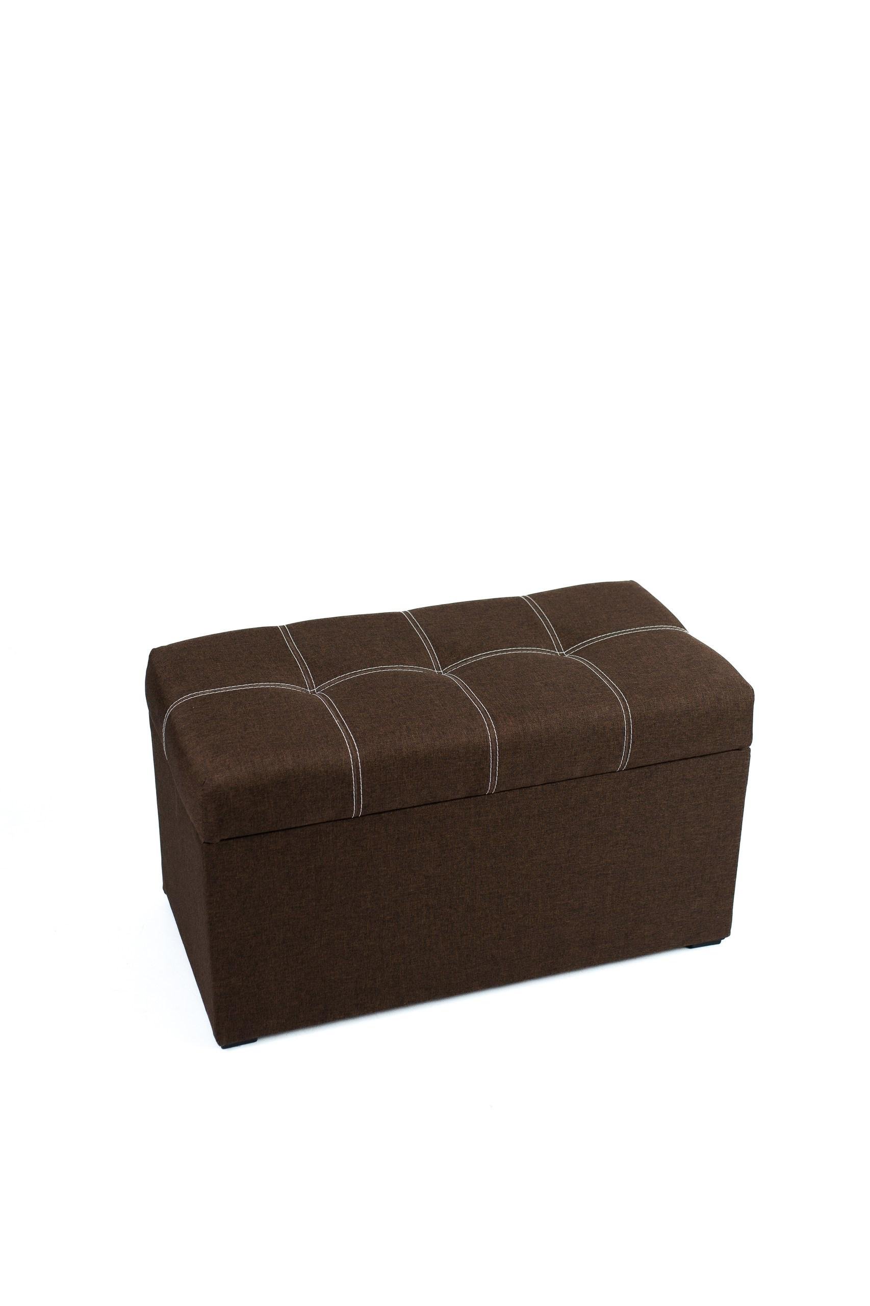 Пуф 35х70 см Коричневий - фото 3