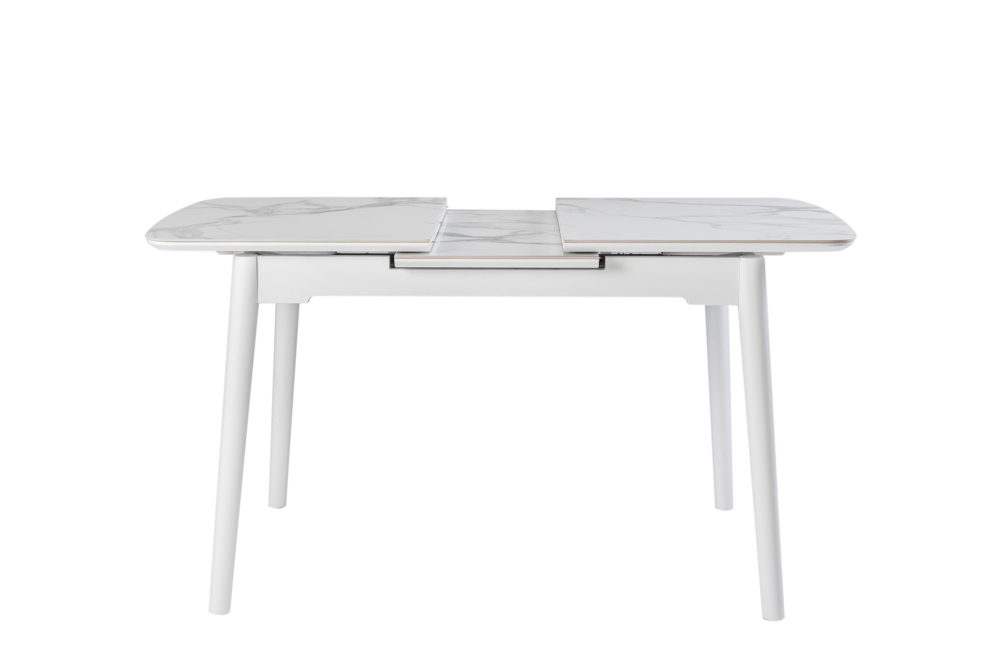 Стол обеденный раскладной Ветро 1200-1600/800/760 мм Вайд клауд/Белый(TМ-76) - фото 3 Стол обеденный раскладной Ветро 1200-1600/800/760 мм Вайд клауд/Белый(TМ-76) - фото 3