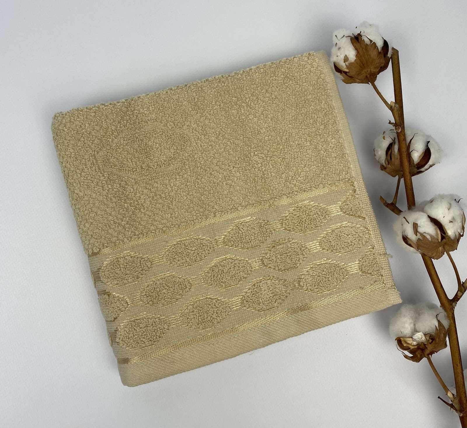 Полотенце Cottonize 50х90 см cod 145 Бежевый (CN16281)