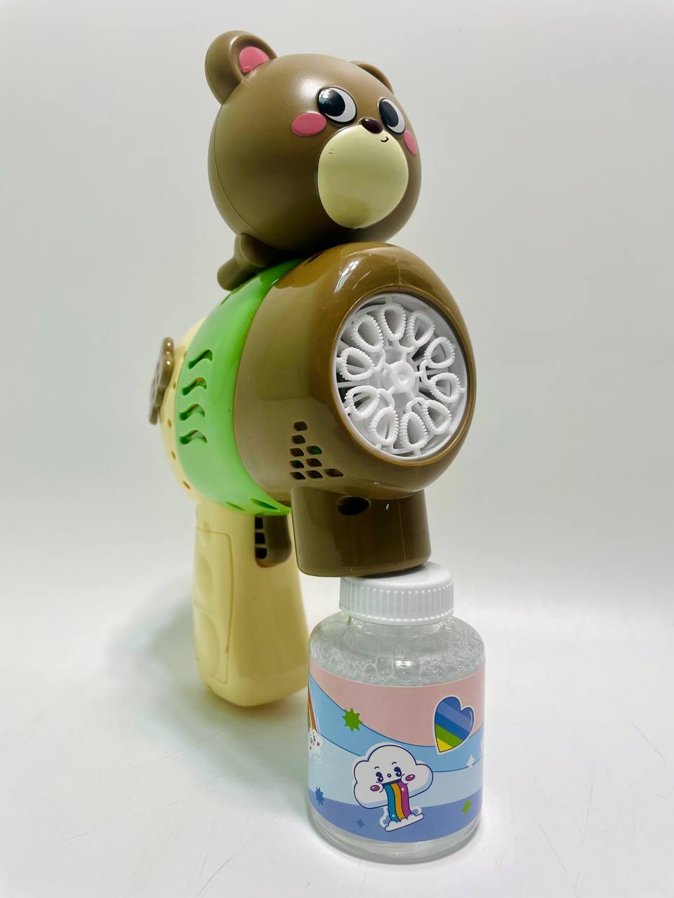 Пистолет с мыльными пузырями 668-109 на батарейках автоматический режим работы