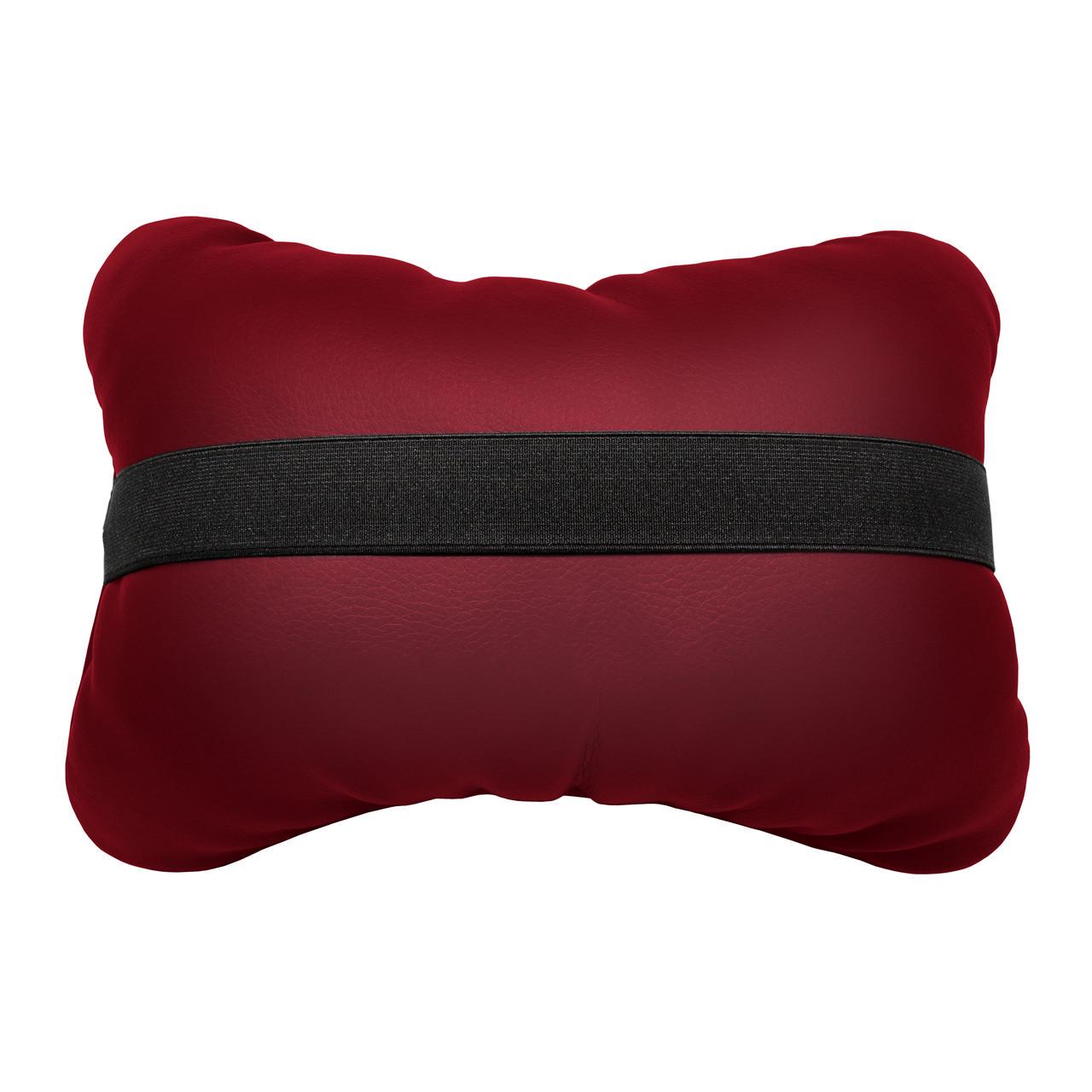 Подушка автомобильная Avtolife Ukraine из экокожи Бордовый (AVT-LBU-34) - фото 2