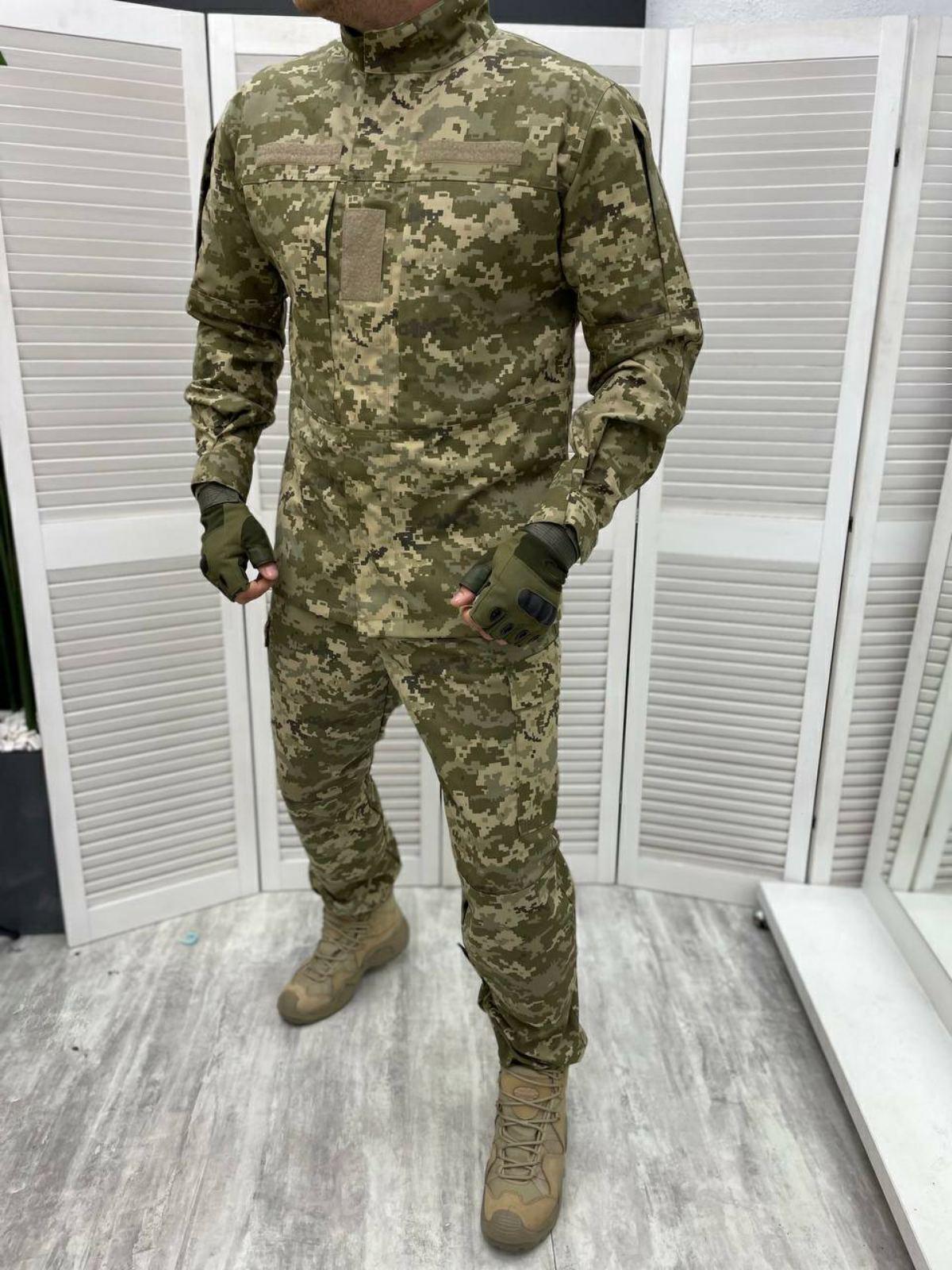 Костюм статутний ГОСТ кітель + штани S Піксель - фото 8 Костюм статутний ГОСТ кітель + штани S Піксель - фото 8